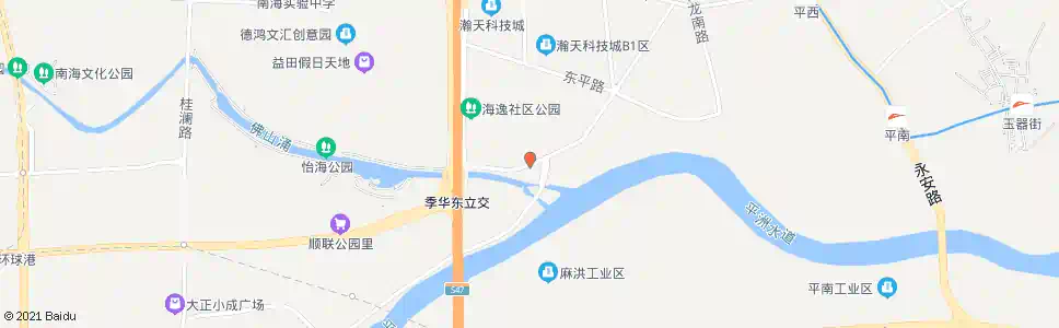 佛山碧海湾_公交站地图_佛山公交_妙搜公交查询2025