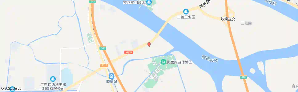 佛山长鹿农庄牌坊_公交站地图_佛山公交_妙搜公交查询2025