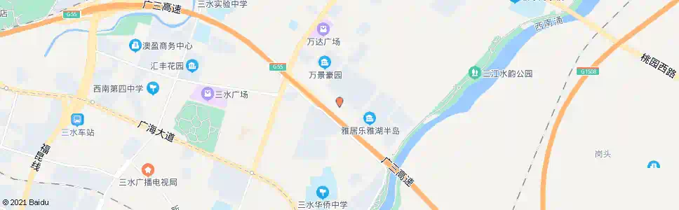 佛山高丰新村_公交站地图_佛山公交_妙搜公交查询2025