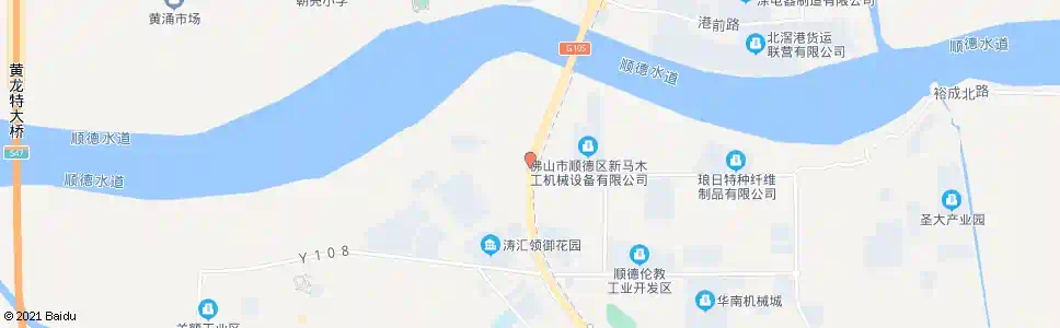 佛山三洪奇大桥南_公交站地图_佛山公交_妙搜公交查询2025