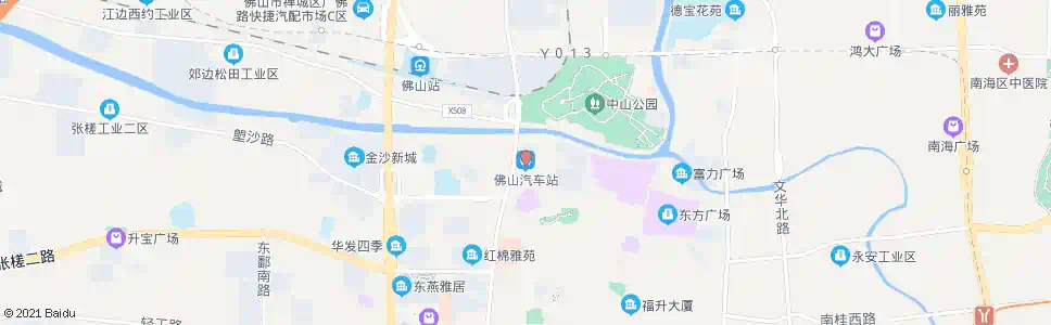 佛山解放中路_公交站地图_佛山公交_妙搜公交查询2025