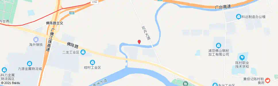 佛山旺沙东_公交站地图_佛山公交_妙搜公交查询2025