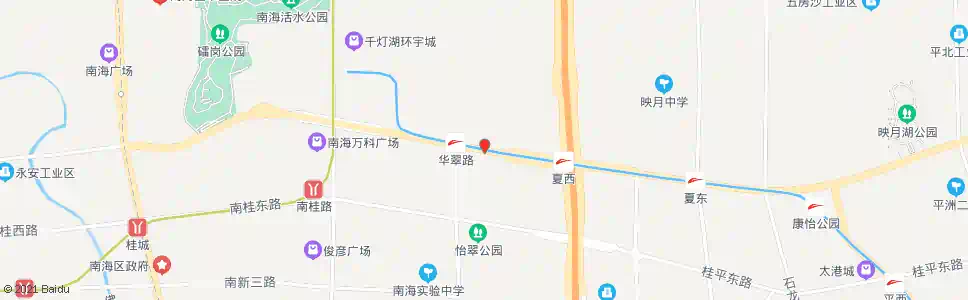 佛山紫金城_公交站地图_佛山公交_妙搜公交查询2025