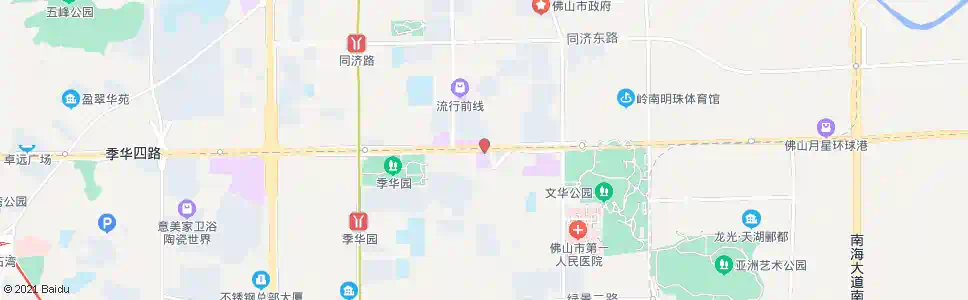 佛山东建世纪广场a站_公交站地图_佛山公交_妙搜公交查询2025