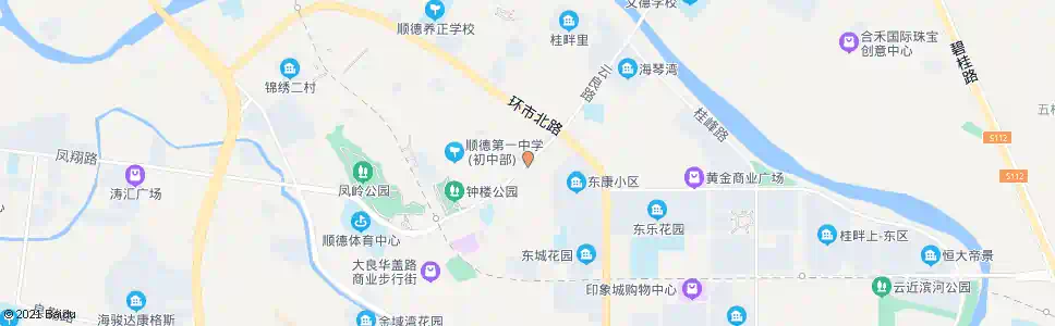 佛山云良路东康路口_公交站地图_佛山公交_妙搜公交查询2025