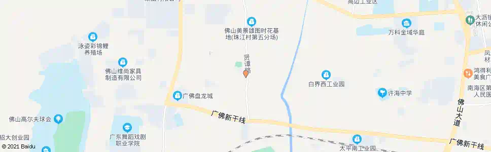 佛山谭边牌坊_公交站地图_佛山公交_妙搜公交查询2025