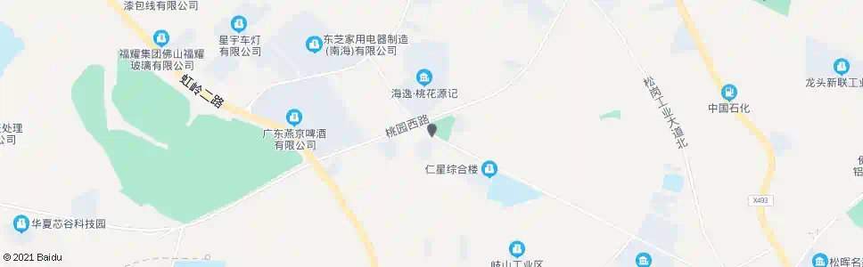 佛山丰泽园_公交站地图_佛山公交_妙搜公交查询2025