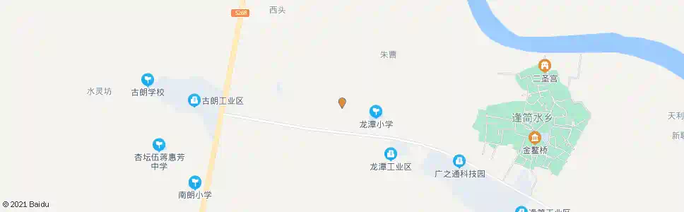 佛山西华路尾_公交站地图_佛山公交_妙搜公交查询2025