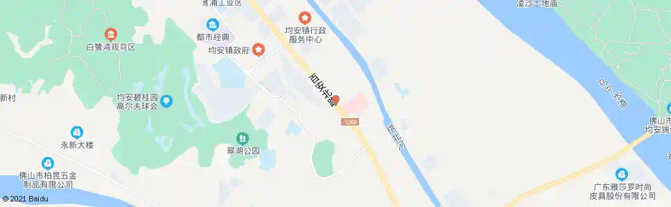 佛山均安医院_公交站地图_佛山公交_妙搜公交查询2025