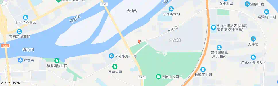 佛山北大村_公交站地图_佛山公交_妙搜公交查询2025