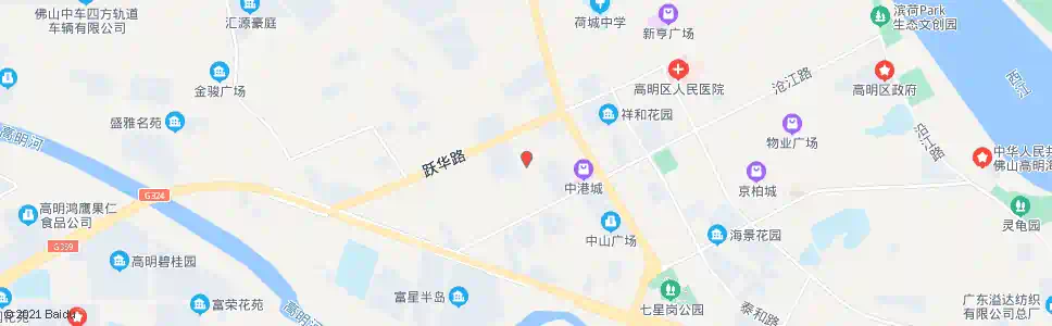 佛山一中附小_公交站地图_佛山公交_妙搜公交查询2025