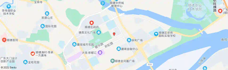 佛山顺德检察院_公交站地图_佛山公交_妙搜公交查询2025