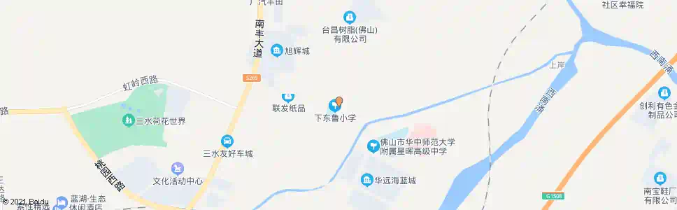 佛山鲁村_公交站地图_佛山公交_妙搜公交查询2025