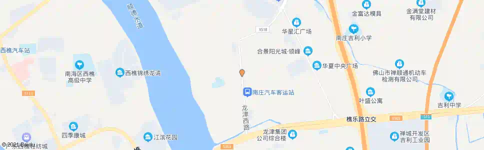佛山华夏陶瓷城西门_公交站地图_佛山公交_妙搜公交查询2025