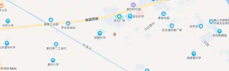 佛山杏坛居委会_公交站地图_佛山公交_妙搜公交查询2025