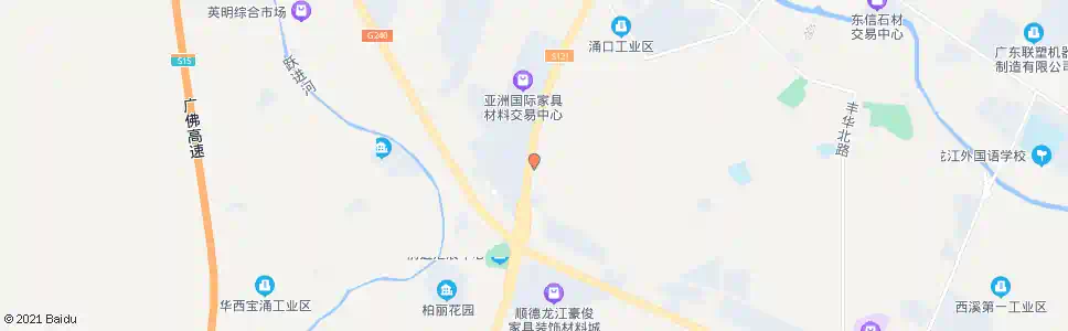 佛山龙江片区分站(工业大道)_公交站地图_佛山公交_妙搜公交查询2025