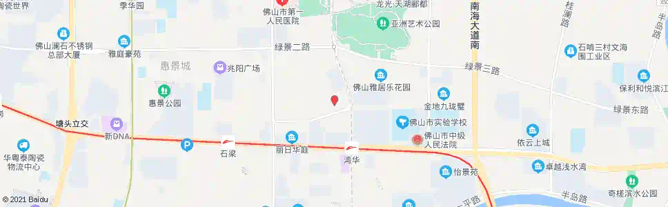 佛山高桥大街口_公交站地图_佛山公交_妙搜公交查询2025