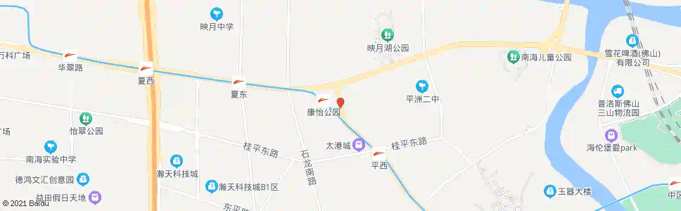 佛山平西路口(平洲客运站)_公交站地图_佛山公交_妙搜公交查询2025
