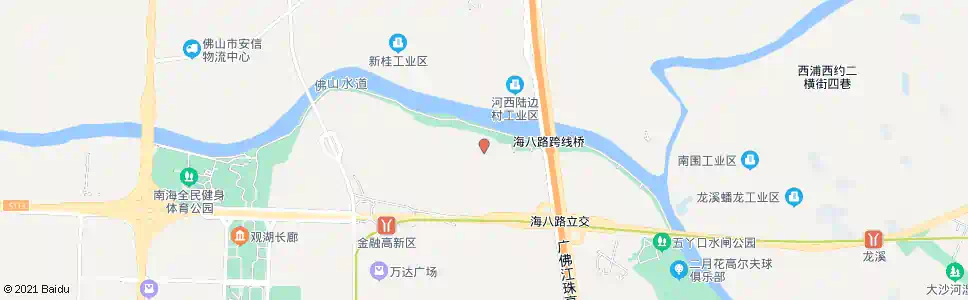 佛山融通路中(滨江1号)_公交站地图_佛山公交_妙搜公交查询2025