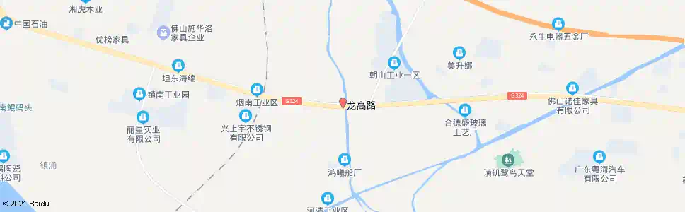 佛山烟南村委_公交站地图_佛山公交_妙搜公交查询2025