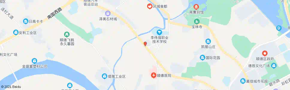 佛山顺峰汽车检测站_公交站地图_佛山公交_妙搜公交查询2025