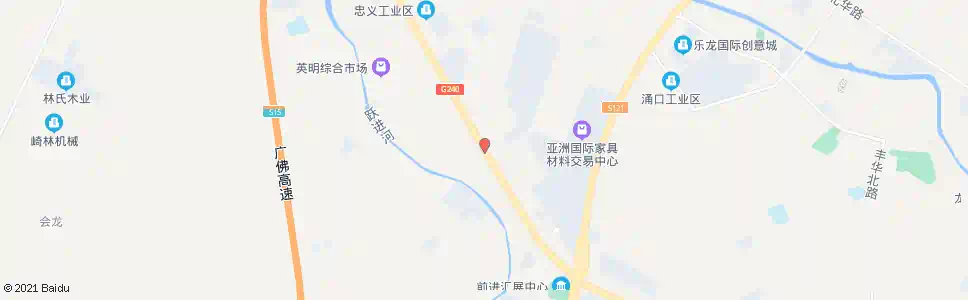 佛山沙龙路村尾_公交站地图_佛山公交_妙搜公交查询2025