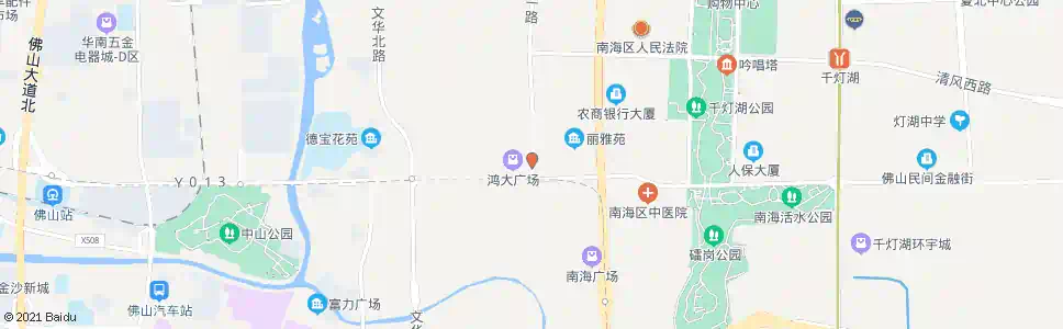 佛山海三路大润发_公交站地图_佛山公交_妙搜公交查询2025