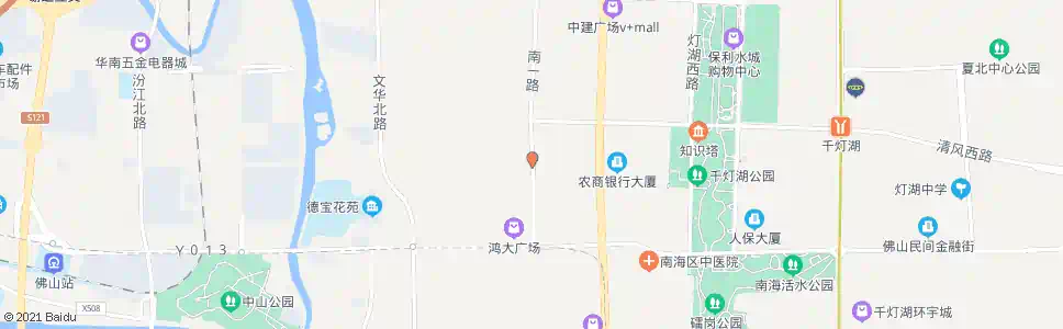 佛山桂江二中_公交站地图_佛山公交_妙搜公交查询2025