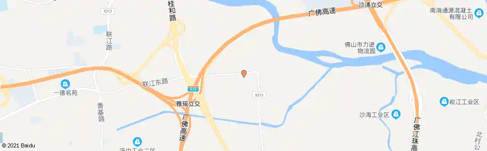 佛山雅瑶村委_公交站地图_佛山公交_妙搜公交查询2025