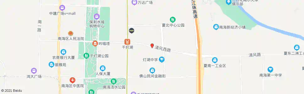 佛山益禾公寓_公交站地图_佛山公交_妙搜公交查询2025