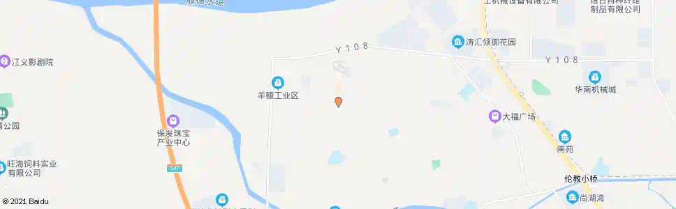 佛山羊额市场_公交站地图_佛山公交_妙搜公交查询2025