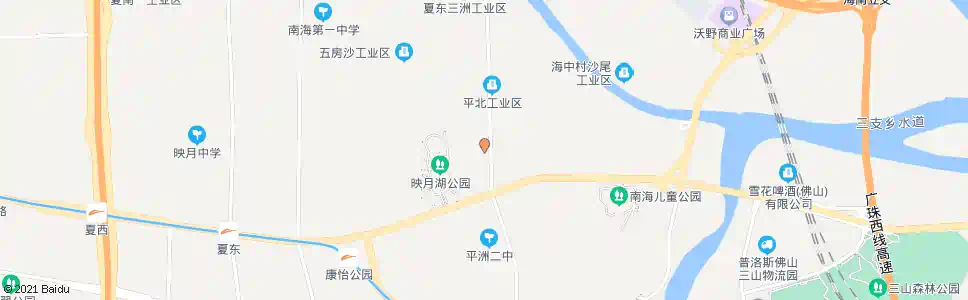 佛山富景幼儿园_公交站地图_佛山公交_妙搜公交查询2025