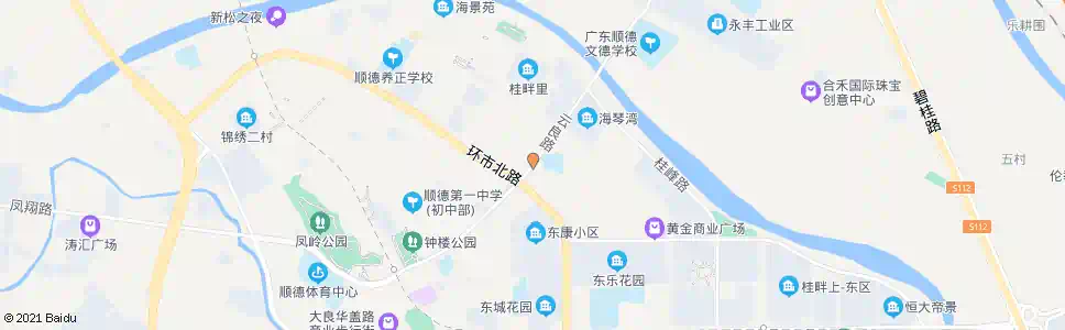 佛山云路市场_公交站地图_佛山公交_妙搜公交查询2025