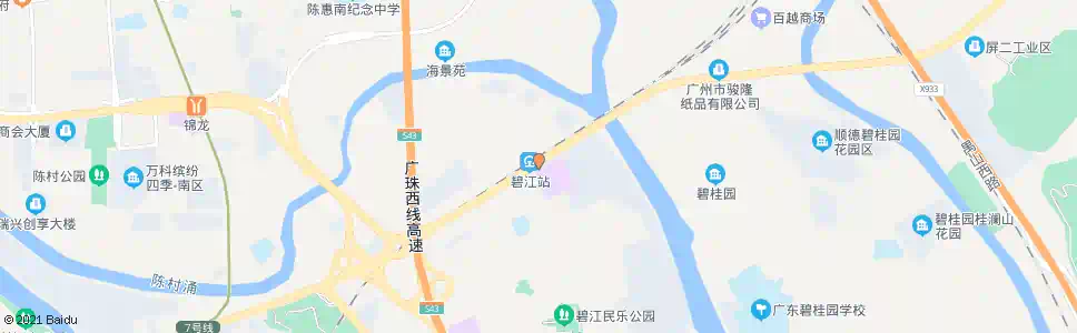 佛山碧桂西苑_公交站地图_佛山公交_妙搜公交查询2025