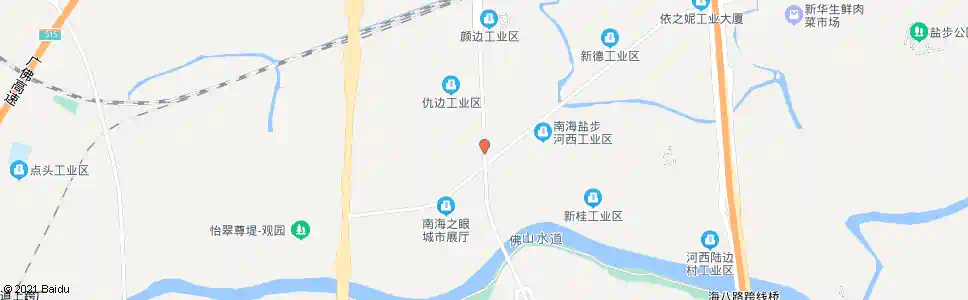 佛山桂澜桥_公交站地图_佛山公交_妙搜公交查询2025