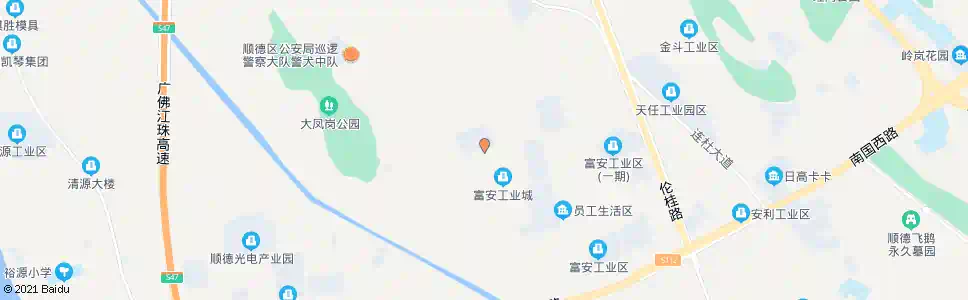 佛山连富四路_公交站地图_佛山公交_妙搜公交查询2025