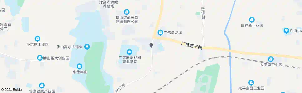 佛山桂平东路临时站_公交站地图_佛山公交_妙搜公交查询2025