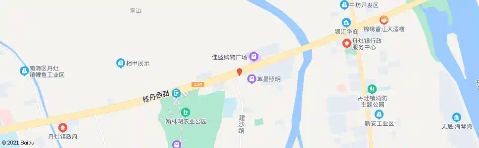 佛山三滘村_公交站地图_佛山公交_妙搜公交查询2025