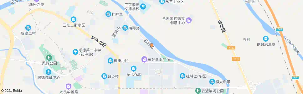 佛山海悦新城东门_公交站地图_佛山公交_妙搜公交查询2025
