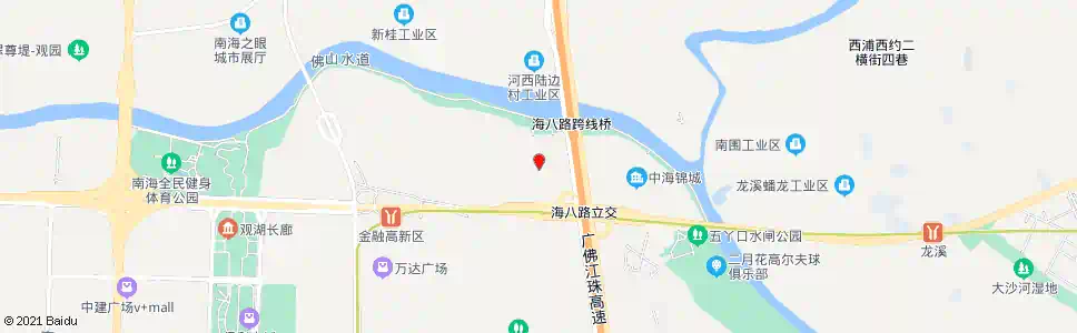 佛山中央大街东_公交站地图_佛山公交_妙搜公交查询2025