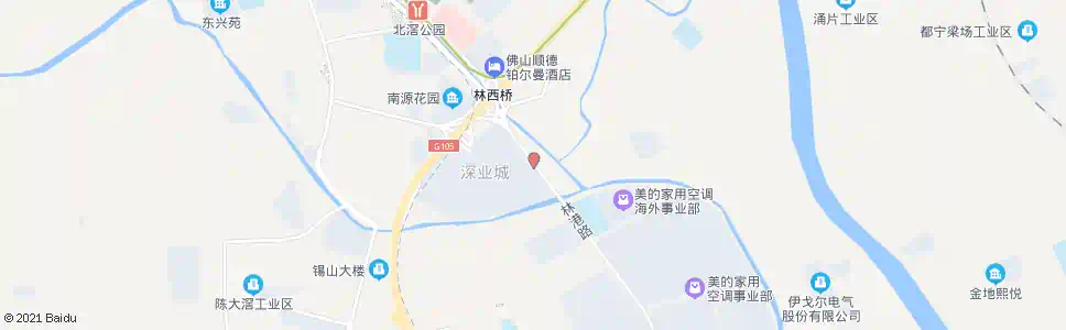 佛山深业城_公交站地图_佛山公交_妙搜公交查询2025