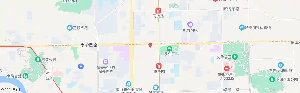 佛山财政大厦_公交站地图_佛山公交_妙搜公交查询2025