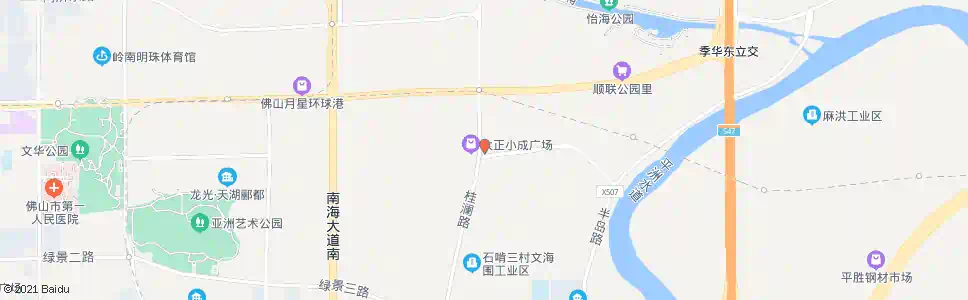 佛山石啃村委_公交站地图_佛山公交_妙搜公交查询2025