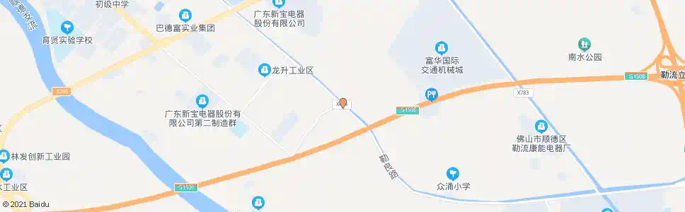 佛山锦丰村(勒良路)_公交站地图_佛山公交_妙搜公交查询2025