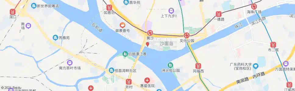 佛山黄沙码头_公交站地图_佛山公交_妙搜公交查询2025