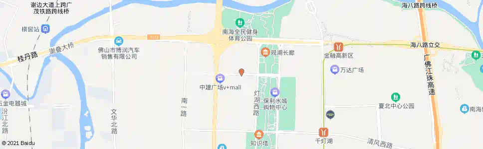 佛山南海实验小学_公交站地图_佛山公交_妙搜公交查询2025