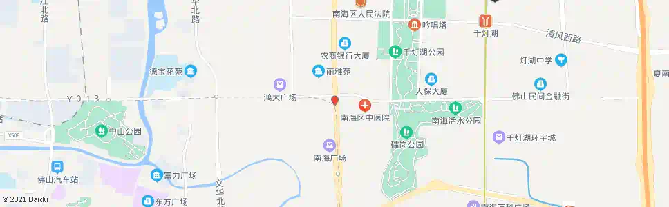 佛山丽雅苑_公交站地图_佛山公交_妙搜公交查询2025
