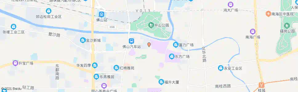 佛山富民路_公交站地图_佛山公交_妙搜公交查询2025