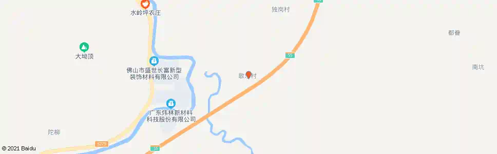 佛山歌乐村委会_公交站地图_佛山公交_妙搜公交查询2025