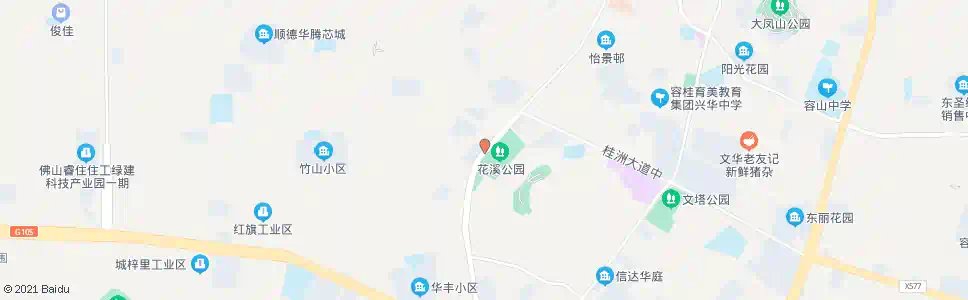 佛山容桂街道办_公交站地图_佛山公交_妙搜公交查询2025